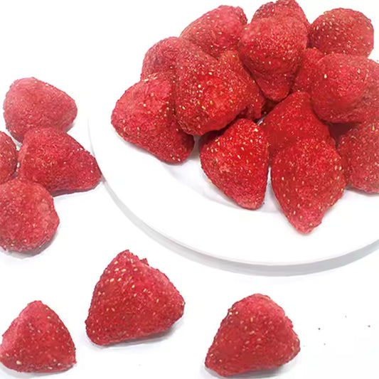 freeze-dried Strawberry add sugar
